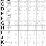 Tracing Letters A M | Alphabet Letters Teaching | Kindergarten   Free Printable Letter Tracing Sheets
