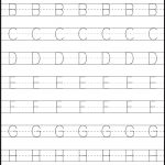 Tracing – Uppercase Letters – Capital Letters – 3 Worksheets / Free   Free Printable Tracing Letters