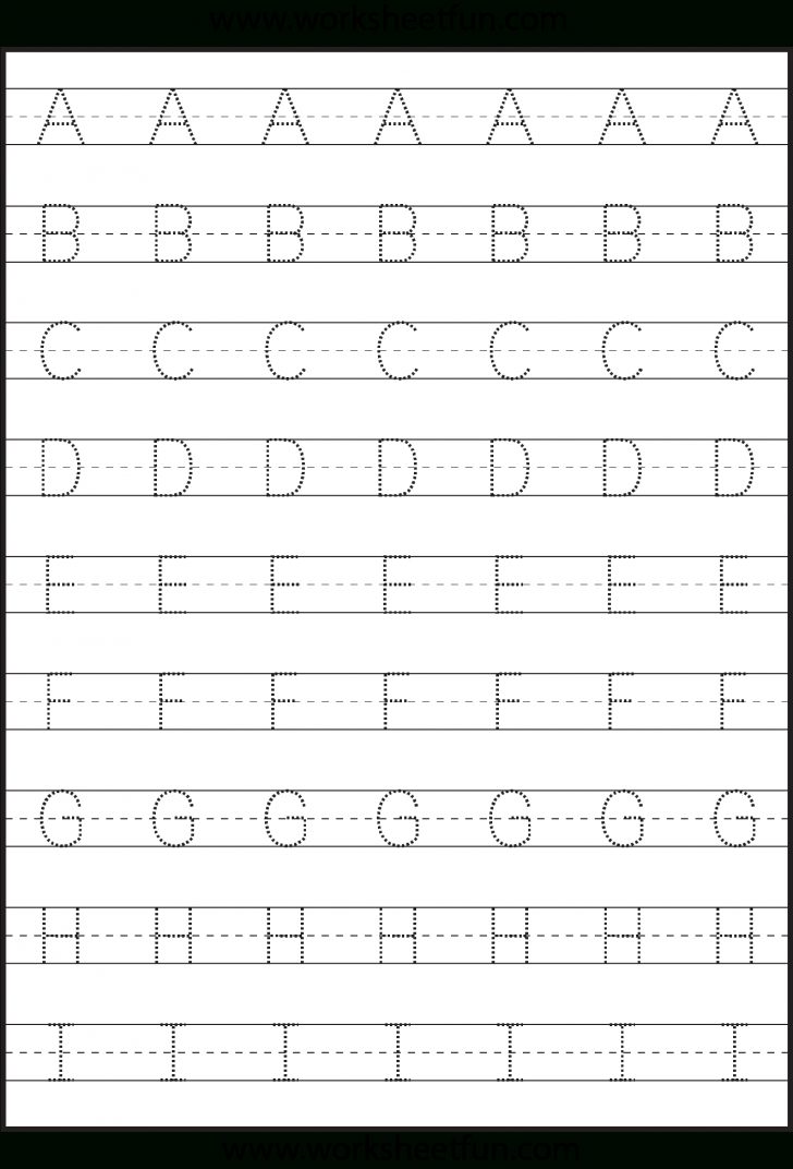 Free Printable Tracing Letters