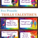 Trolls Valentine's Day Cards Free Printables   Printables 4 Mom   Free Trolls Printables