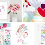 Unicorn Party Free Printables | Best Of Pinterest   Tinselbox   Free Unicorn Birthday Printables