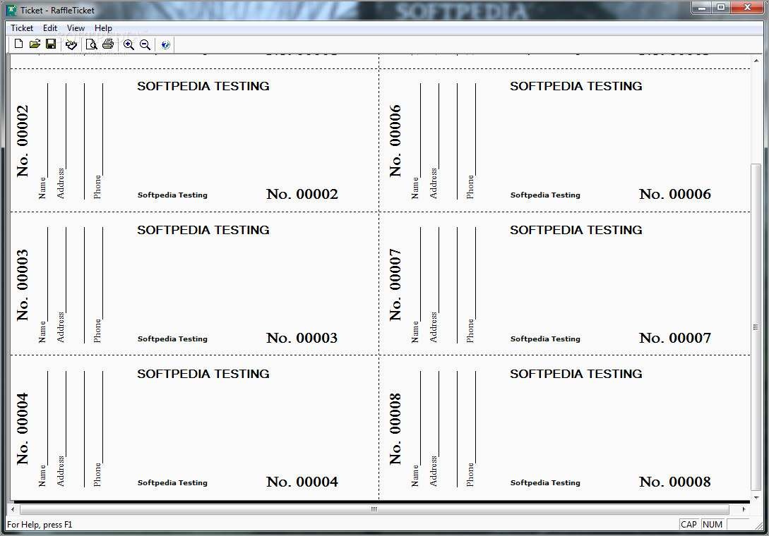 Create Tickets Free Printable Printable Templates