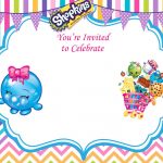 Updated   Free Printable Shopkins Birthday Invitation | Event   Shopkins Banner Printable Free