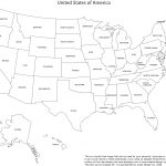 Us And Canada Printable, Blank Maps, Royalty Free • Clip Art   Free Printable Blank Map Of The United States Of America