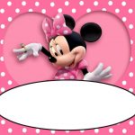 Use Our Printable Minnie Mouse Invitation Templates To Make Your   Free Minnie Mouse Printable Templates