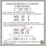 Using Expanded Notation To Regroup | Math | Expanded Notation   Free Printable Expanded Notation Worksheets