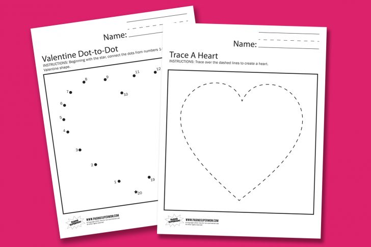 Free Printable Valentine Activities For Kindergarten