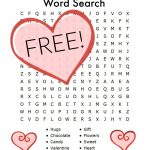 Valentines Day Word Search Free Printable For Kids!   Free Printable Valentine Word Search For Adults