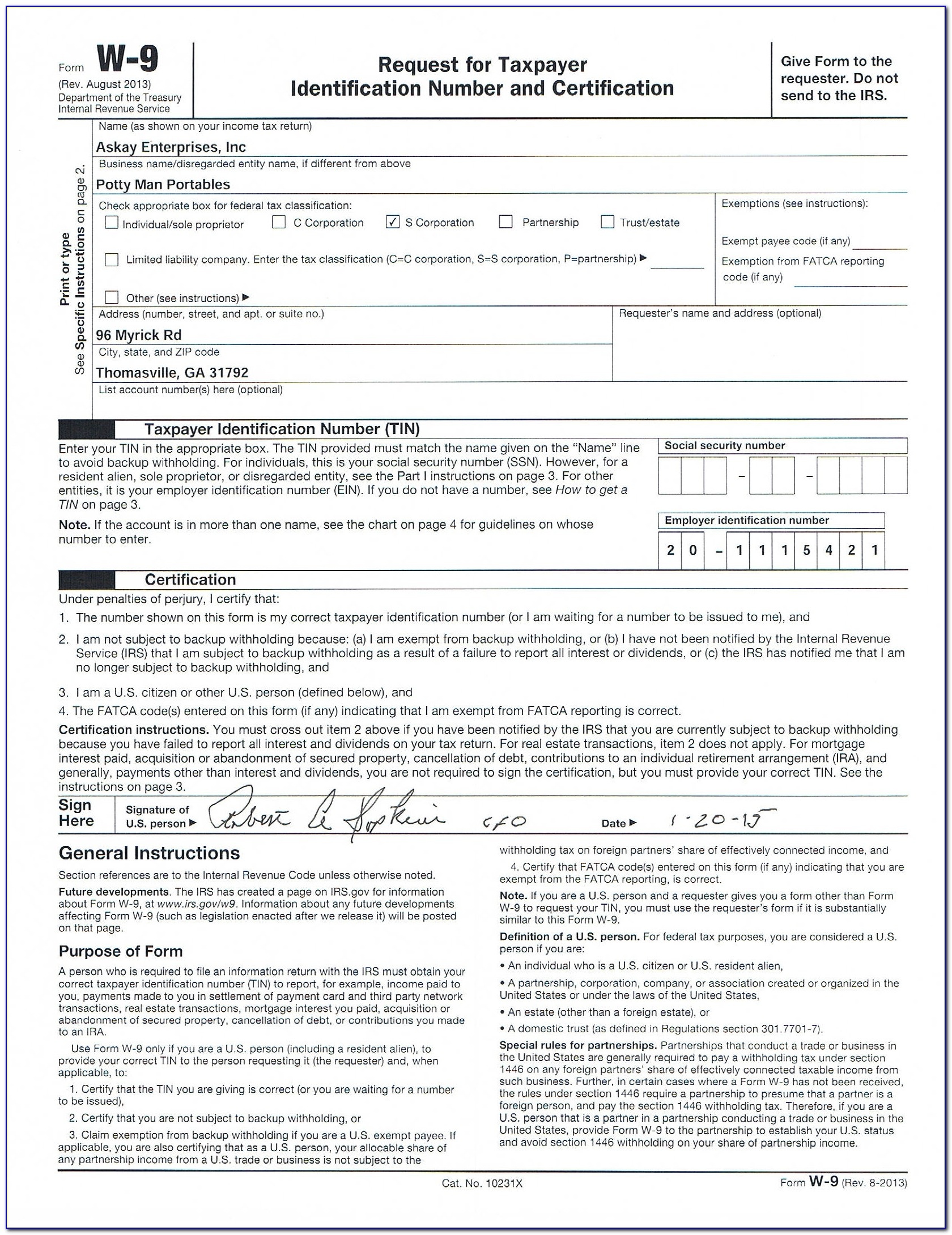 W9 Free Printable Form 2016 - Form : Resume Examples #x6Ped3Vlad - Free Printable W9