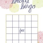Wedding Shower Bingo Template – 28 Images – 6 Best Images Of Bingo   Free Printable Bridal Shower Bingo