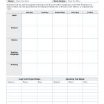 Weekly+Homework+Assignment+Sheet+Template | Logs | Homework Sheet   Free Printable Daily Assignment Sheets