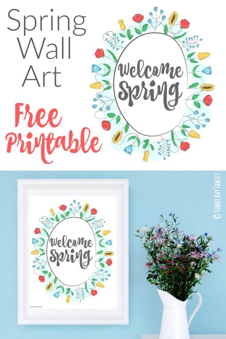 Free Printable Spring Decorations