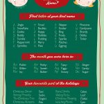What's Your Elf Name? Ours Is Peppermint Tipsy Feet! Fun Free   Quiz Generator Free Printable
