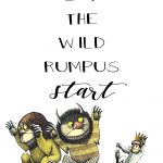 Where The Wild Things Are" Party & Printables   The Okie Home   Where The Wild Things Are Free Printables