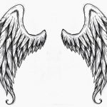 Wings Tattoo Stencilsangel Wings Free Tattoo Stencil   Angel Wings   Free Tattoo Stencils Printable