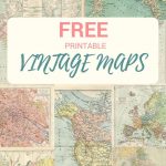 Wonderful Free Printable Vintage Maps To Download | Thuis   Free Printable Maps