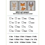 Woodland Creatures Baby Shower   A Love Letter To Food   Free Woodland Baby Shower Printables