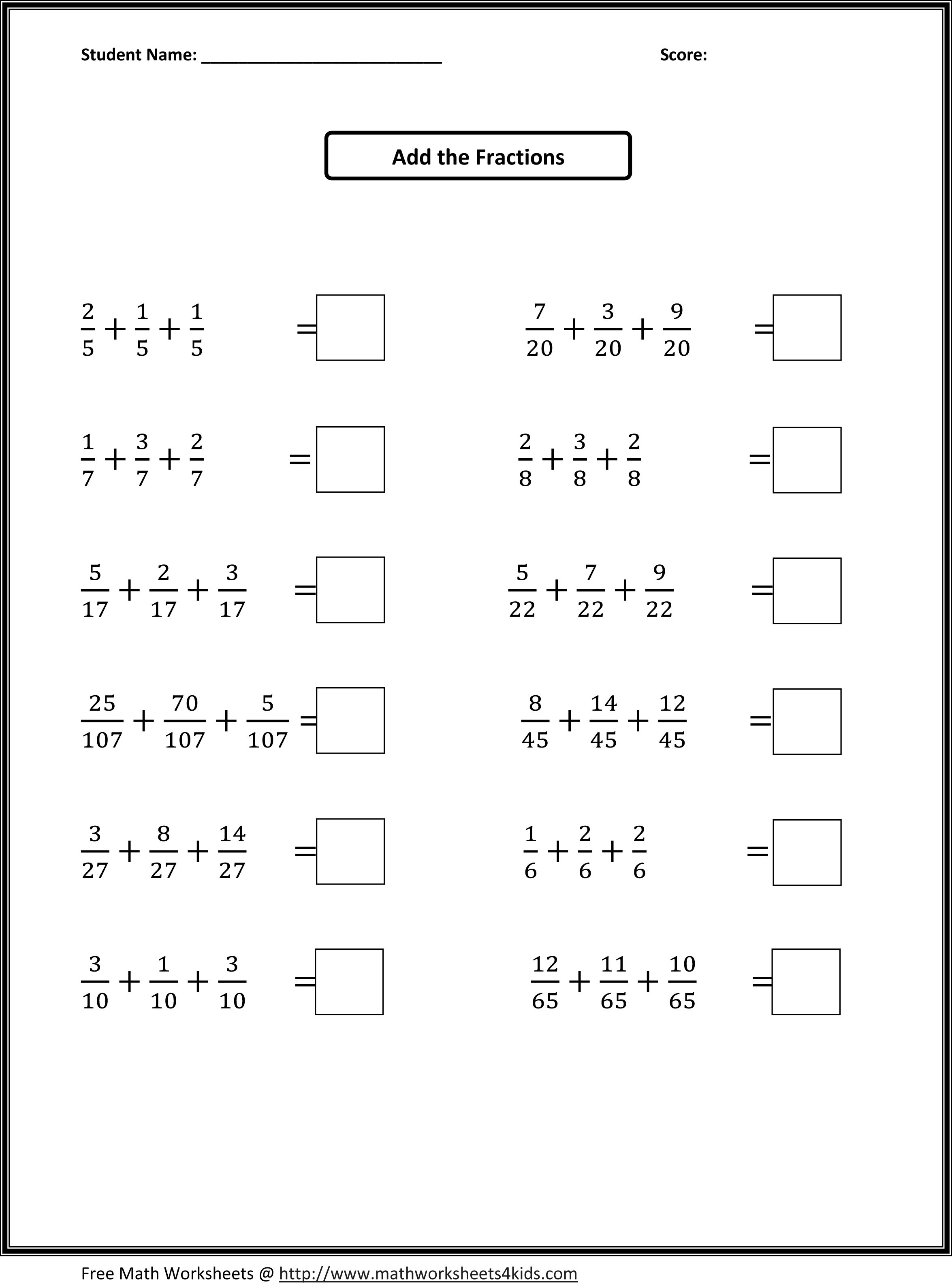 Worksheet : Free Printable Toddler Activities Worksheets English For - Free Printable Fraction Worksheets Ks2