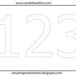 Worksheets For 2 Year Olds | Number Coloring Worksheet   Download   Free Preschool Printables For 2 Year Olds