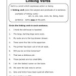 Worksheets On Verbs For 7Th Grade   Google Search | Projects To Try   Free Printable Linking Verbs Worksheets