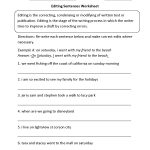 Worksheets. Paragraph Correction Worksheets. Cheatslist Free   Free Printable Sentence Correction Worksheets