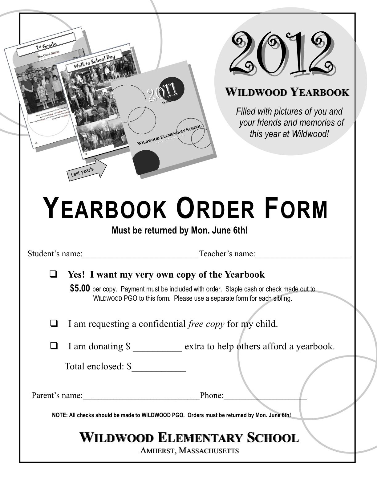 yearbook templates for google docs