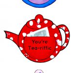 You're Tea Riffic Teapot Craft   Free Printable Teapot Template   Free Teapot Printable