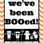 You've Been Booed! Mason Jar Gift & Free Printables | The Happier   We Ve Been Booed Free Printable