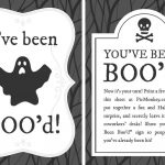 You've Been Booed Printables | Picmonkey Blog   We Ve Been Booed Free Printable