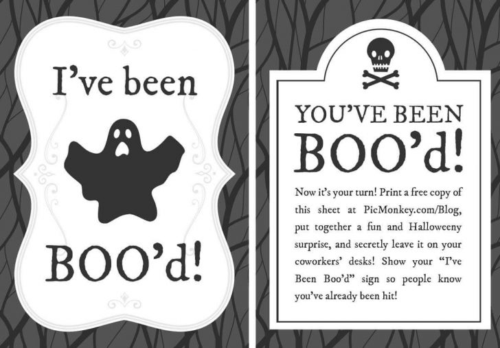 We Ve Been Booed Free Printable