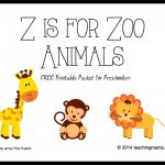 Z Is For Zoo Animals    Letter Z Printables   Free Printable Pictures Of Zoo Animals