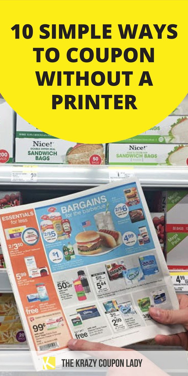 10 Easy Ways To Coupon Without A Printer regarding Free Printable Coupons Without Coupon Printer