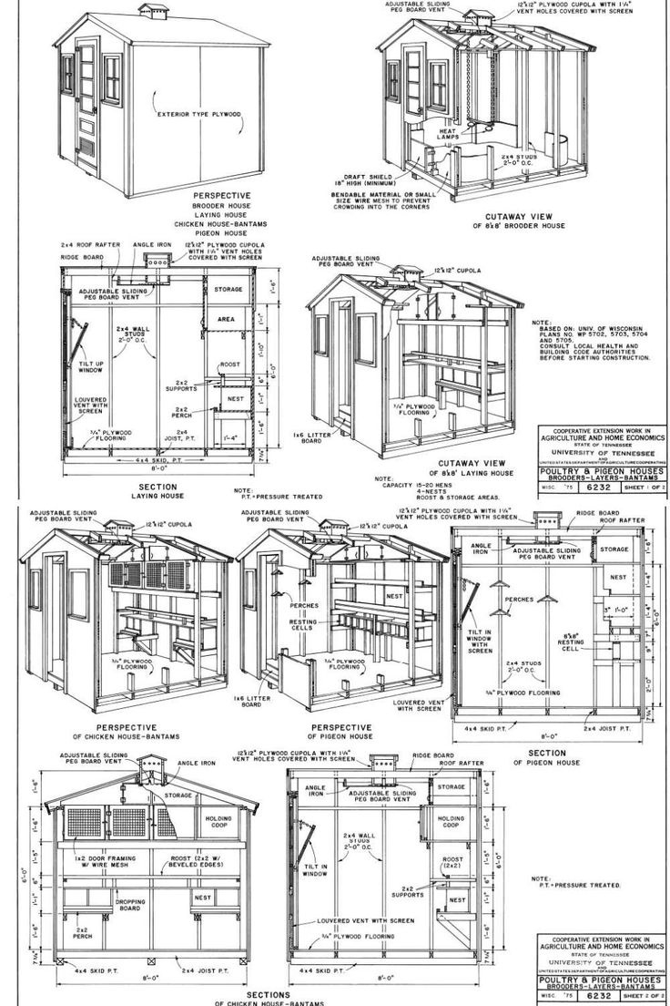 10 Free 8X8 Chicken Coop Plans You Can Diy This Weekend regarding Free Printable Chicken Coop Plans