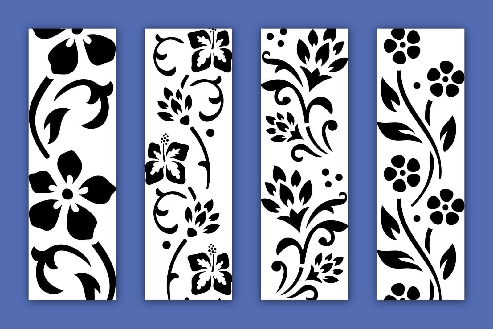 10 Free Flower Stencil Designs For Printing &amp;amp; Craft Projects, At pertaining to Free Printable Stencil Designs