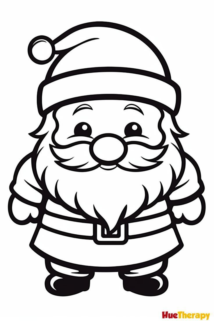 10 Free Printable Santa Coloring Pages For Kids Kidscoloring pertaining to Santa Coloring Pages Printable Free
