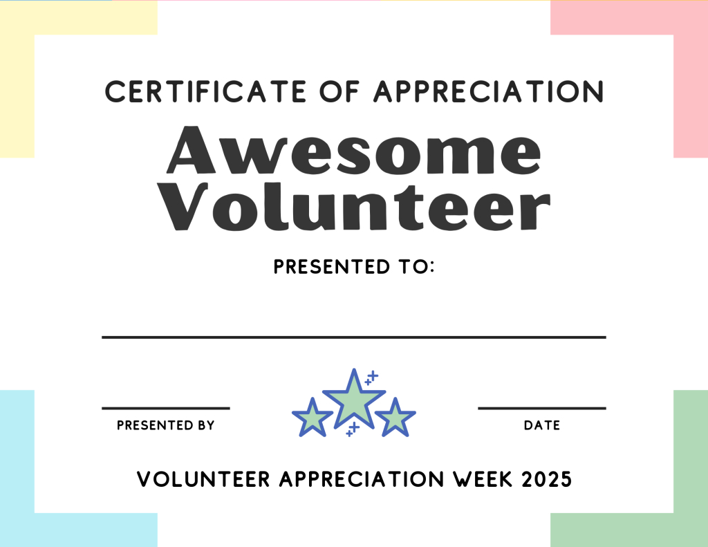 10 Free & Printable Volunteer Appreciation Certificates - Moneyminder with Free Printable Volunteer Certificates Of Appreciation