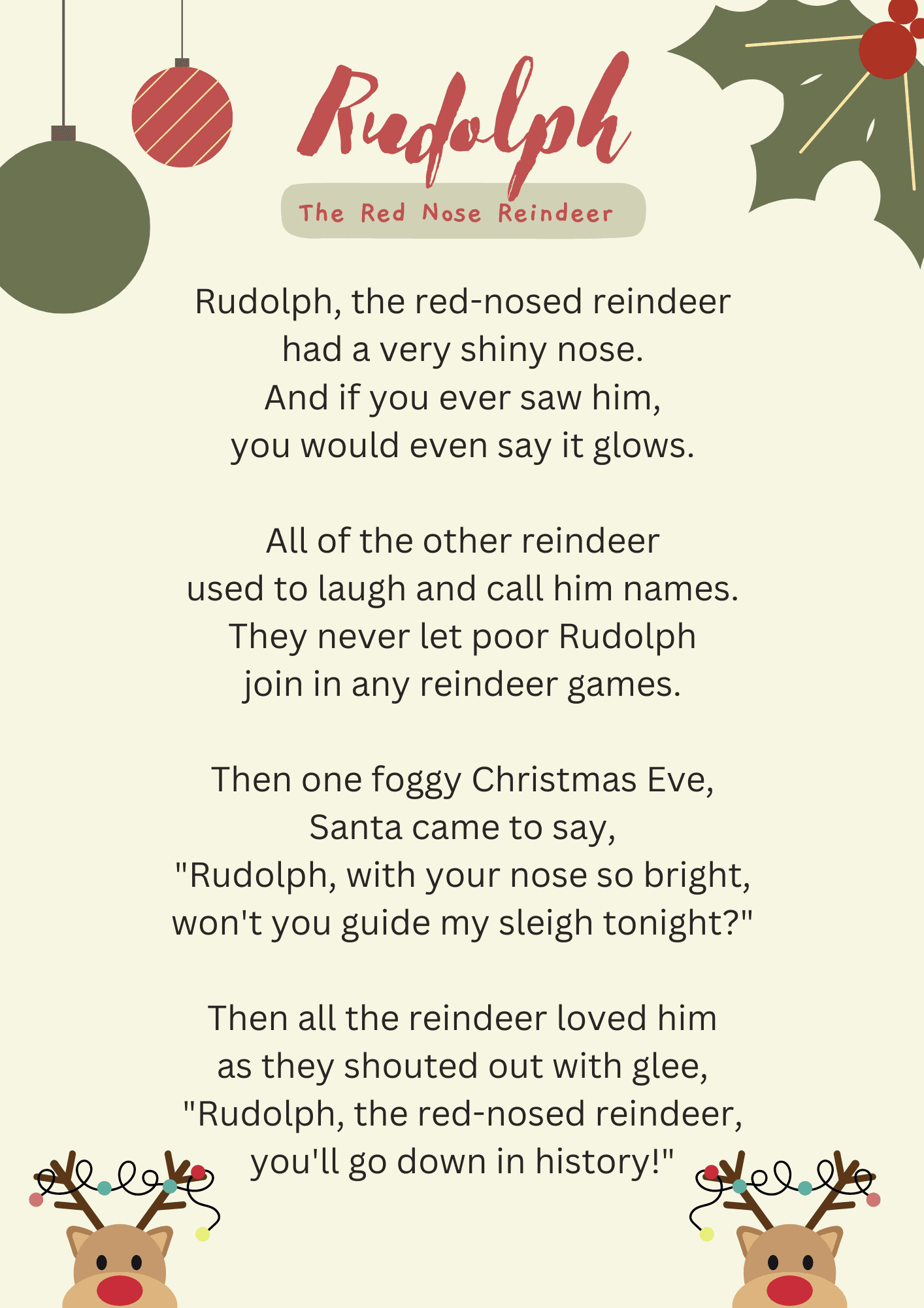 10 Fun Free Christmas Carol Printables For Kids In 2025 pertaining to Free Printable Lyrics To Christmas Carols