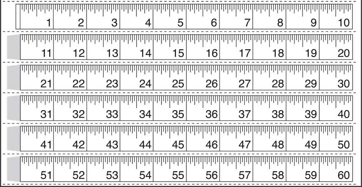 10 Sets Of Free, Printable Rulers When You Need One Fast in Free Printable Cm Ruler