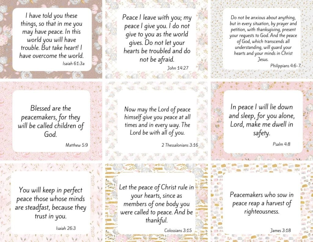 100 Amazing (And Free) Printable Scripture Cards - in Free Printable Bible Verses