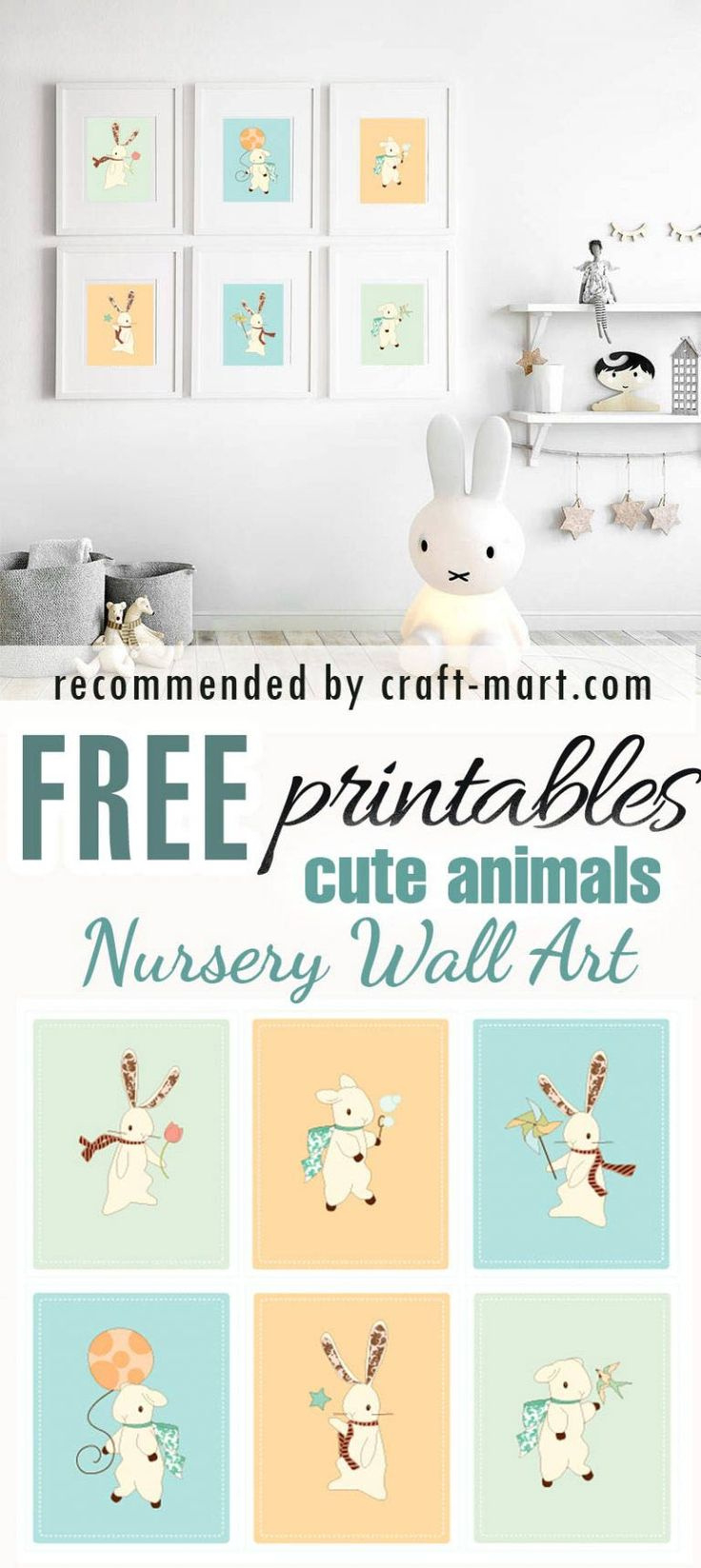 100+ Best Free Nursery Printables And Wall Art within Free Nursery Printables
