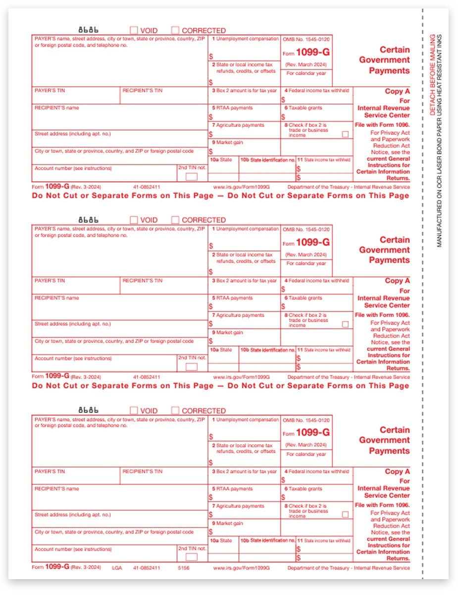 1099G Form For Government Payments - Discounttaxforms throughout Free Printable 1099 Form 2016