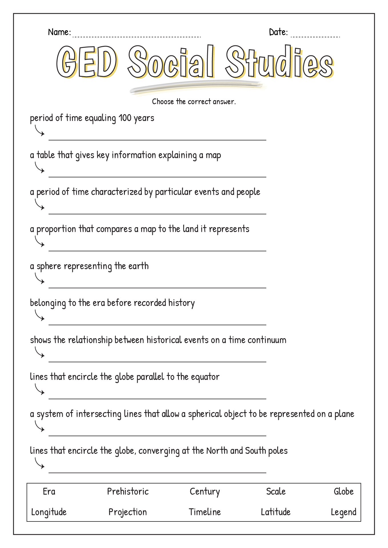 11 Ged Reading Comprehension Worksheets - Free Pdf At Worksheeto intended for Ged Reading Practice Test Free Printable