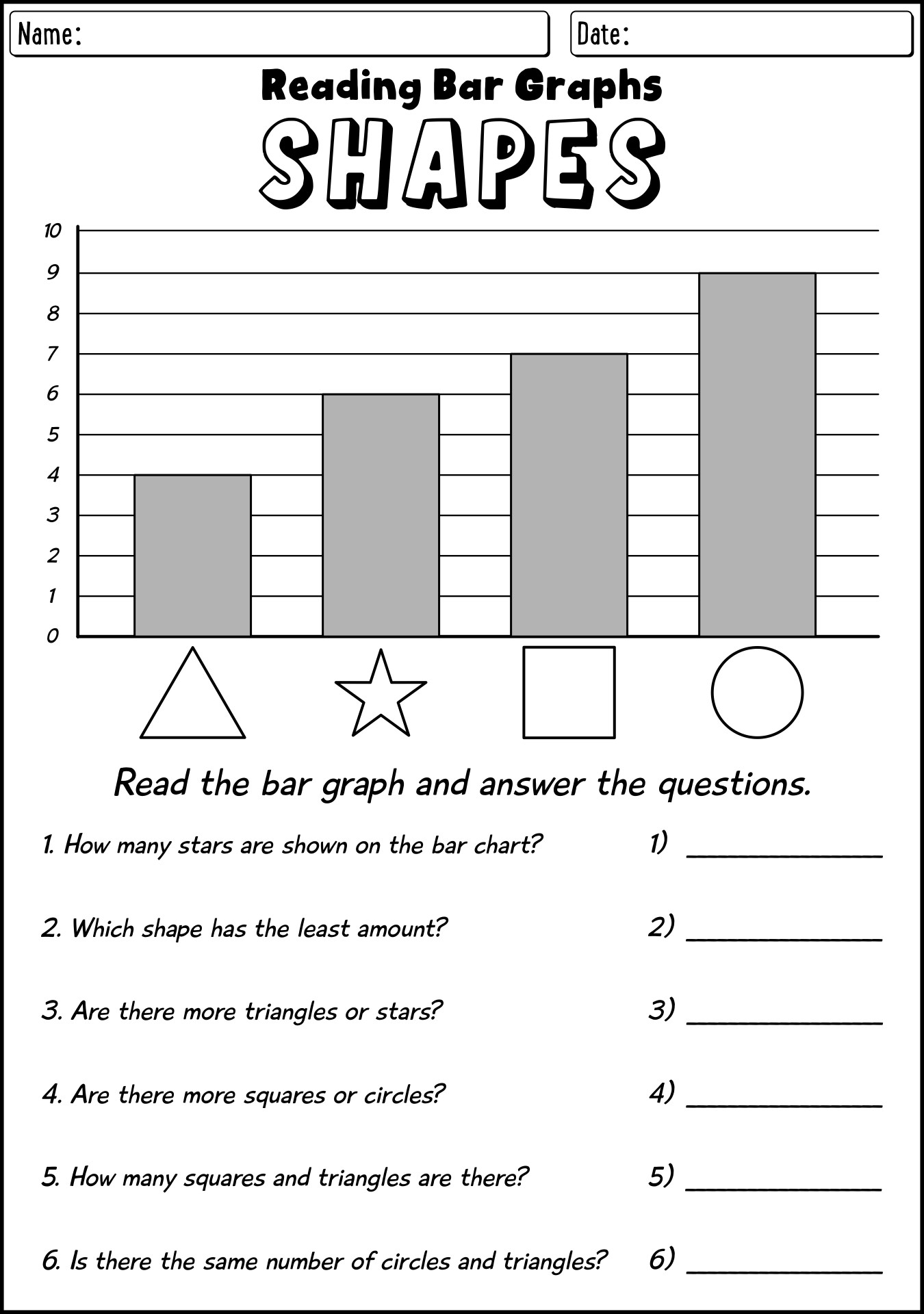 12 Bar Graph 2Nd Grade Math Worksheets - Free Pdf At Worksheeto within Free Printable Bar Graph Worksheets For 2Nd Grade