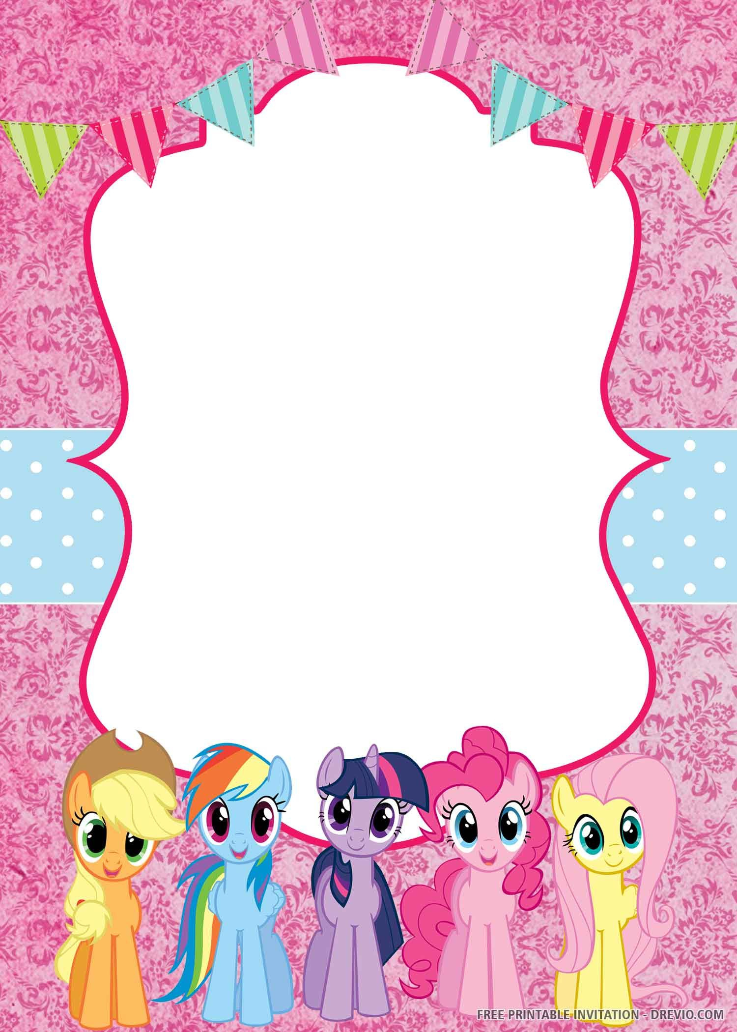 12 My Little Pony Party-Ideen | My Little Pony Geburtstag, My throughout Free My Little Pony Party Printables