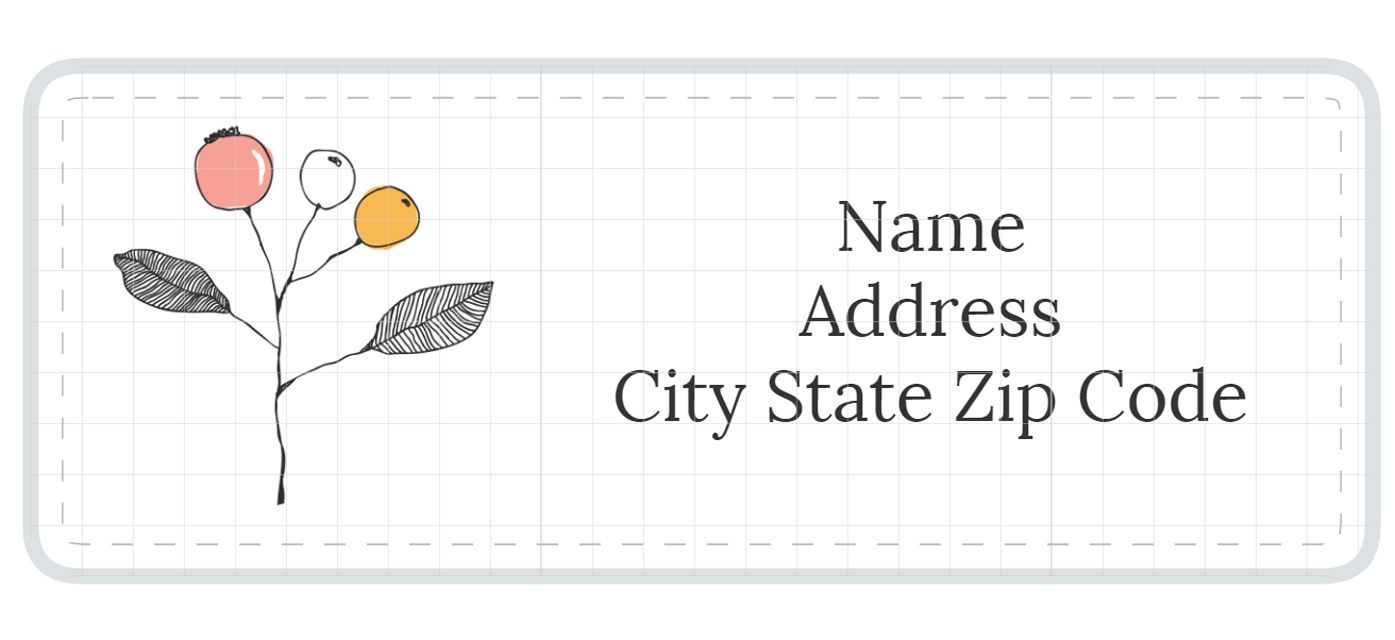 12 Places To Find Free Stylish Address Label Templates pertaining to Free Printable Return Address Labels