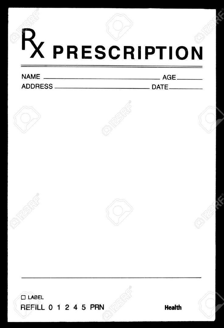 14+ Prescription Templates - Doctor - Pharmacy - Medical within Free Printable Prescription Pad