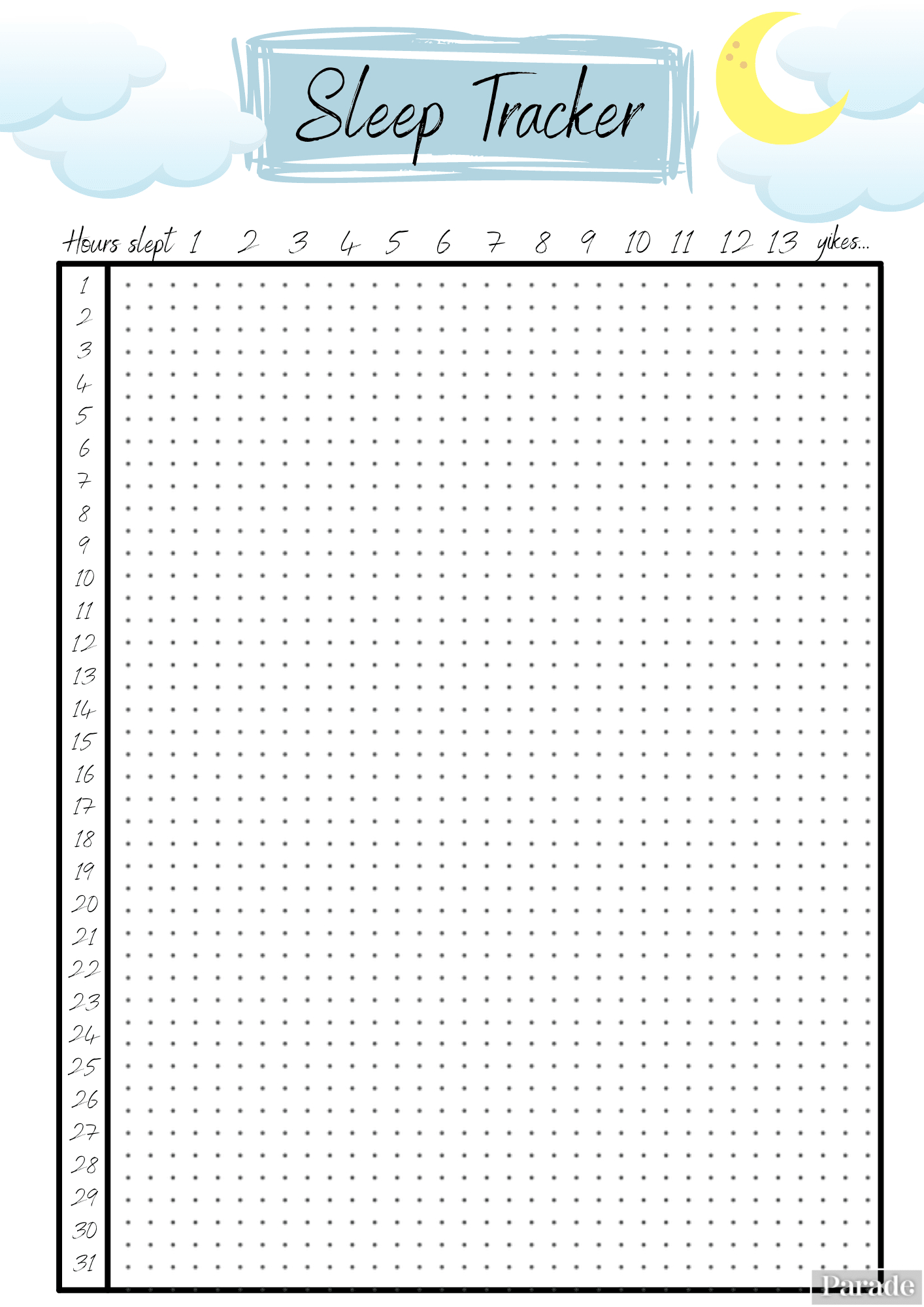 15 Bullet Journal Printables — Free Bullet Journal Printables - Parade for Free Bullet Journal Printables 2019