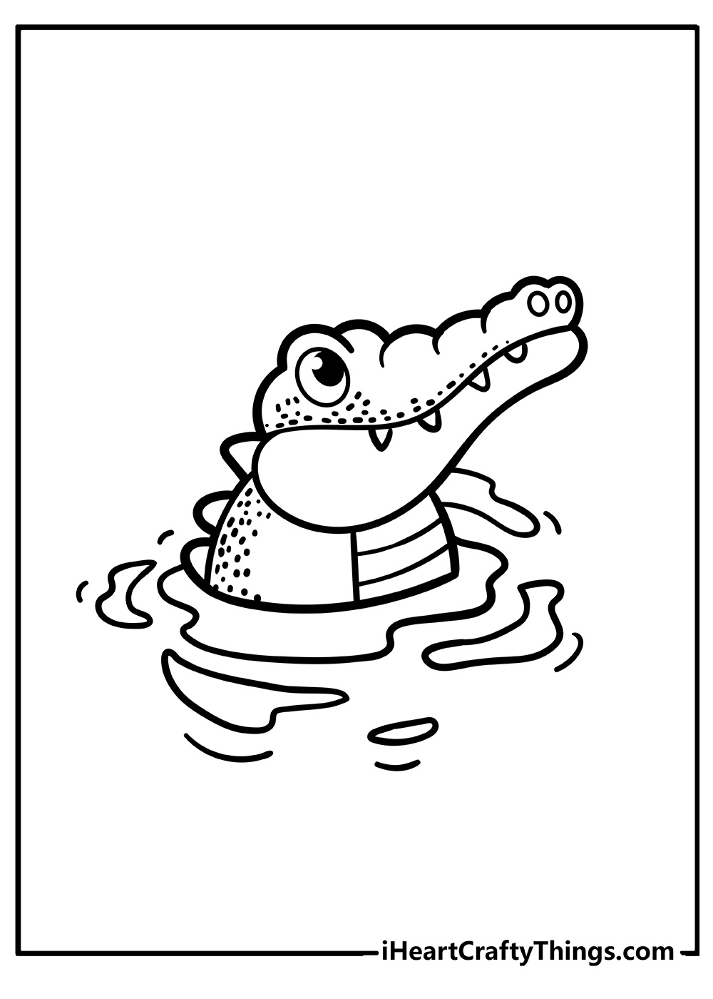 15 Crocodile Coloring Pages (100% Free Printables) inside Free Printable Pictures Of Crocodiles