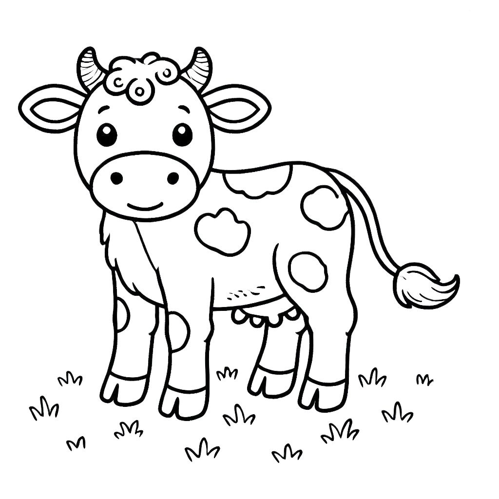 15 Farm Animal Coloring Pages For Kids – Free Printable Fun! pertaining to Free Coloring Pages Animals Printable