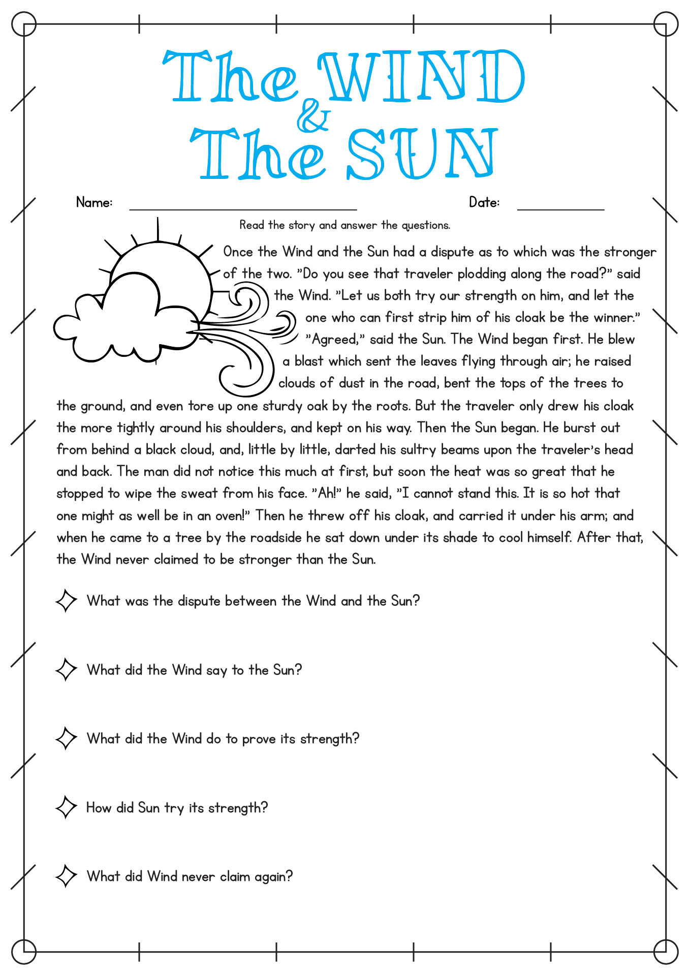 15 Fourth Grade Reading Comp Worksheets - Free Pdf At Worksheeto inside Free Printable 4Th Grade Reading Worksheets